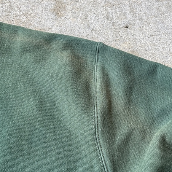 Champion Vintage Dark Green Reverse Weave Crewneck Sweatshirt - Picture 5 of 13